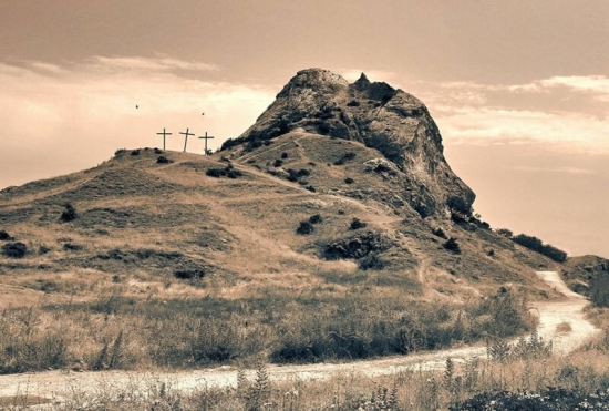 Гора Голгофа в Иерусалиме