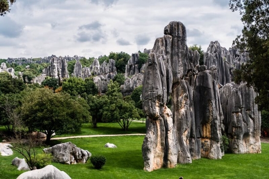 Каменный лес Шилинь в Китае